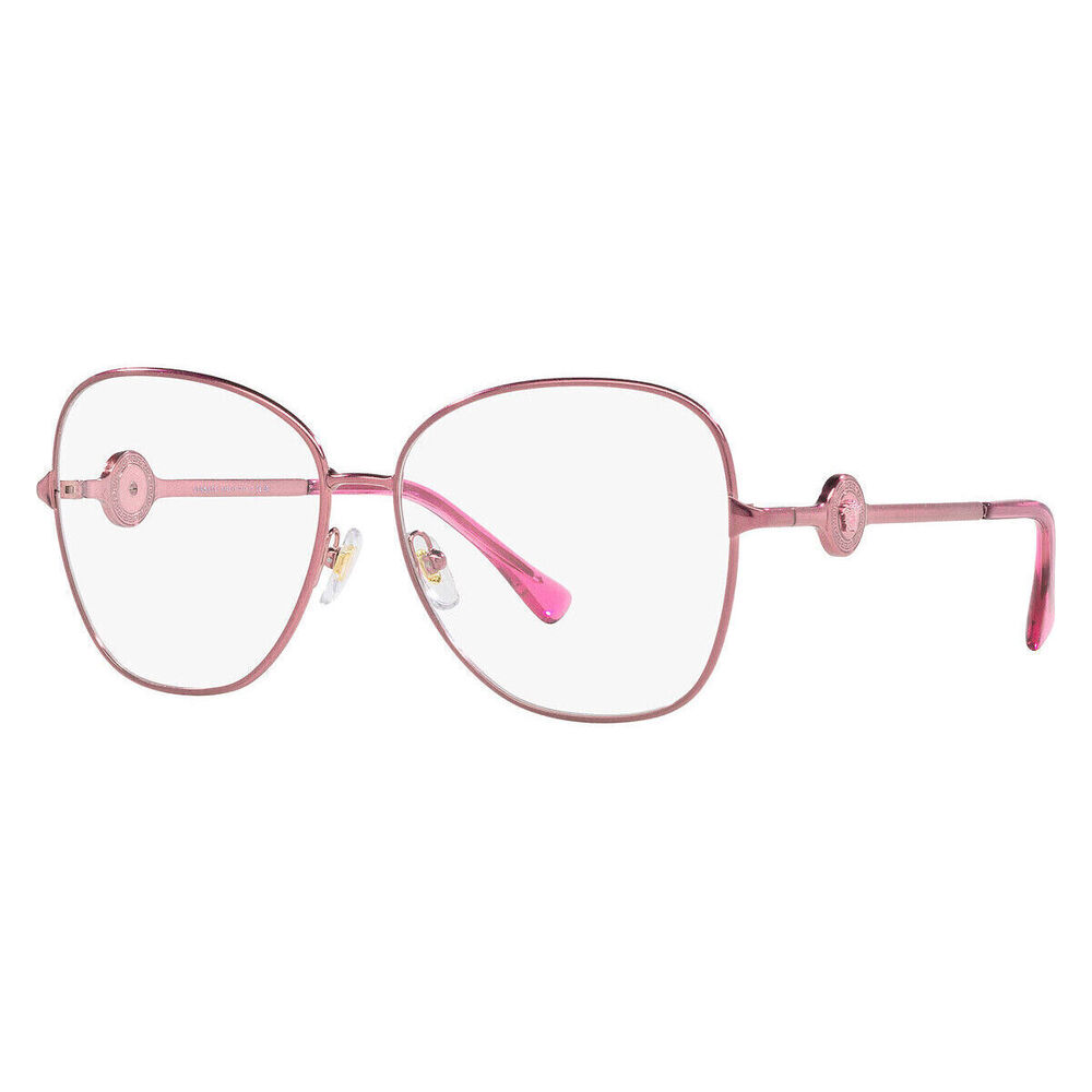 Nwt Versace Ve1289 Pink 57mm Eyeglasses